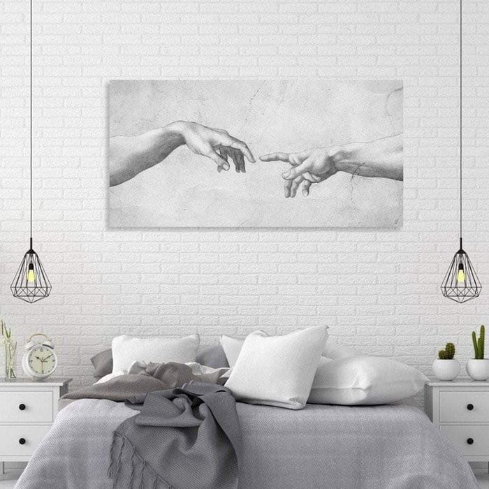 Картина с маслени бои, “Сътворението на света” на Микеланджело, Нова!