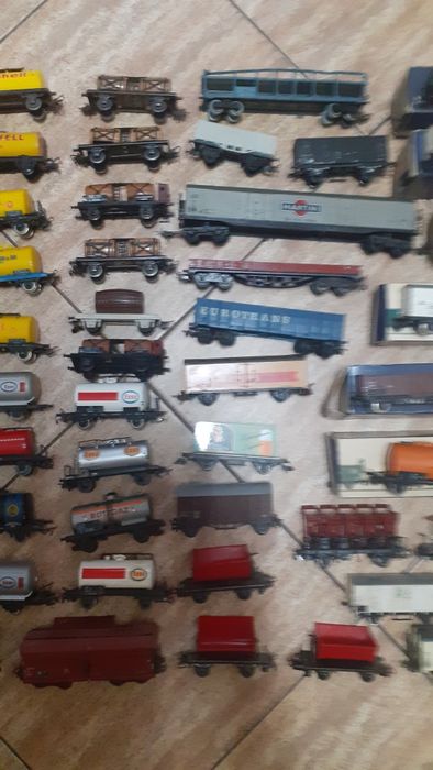 Vagoane marfa trenulet electric scara HO