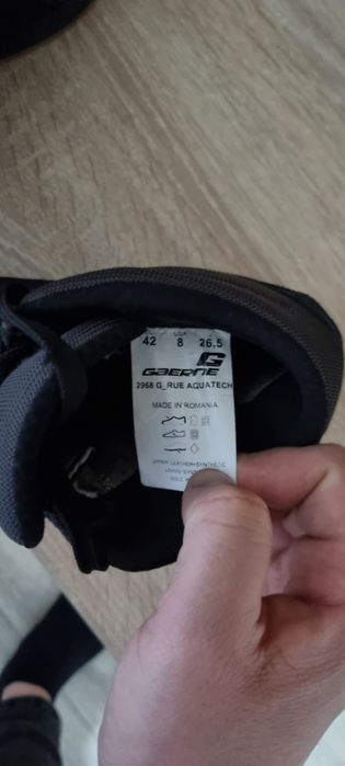 Ghete moto Gaerne G-Rue Aquatech Black