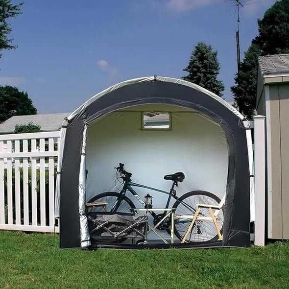 Cort pentru depozitarea bicicletelor în aer liber,