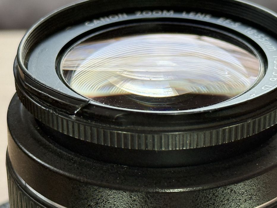 Canon EOS 500D с 2 обектива и аксесоари