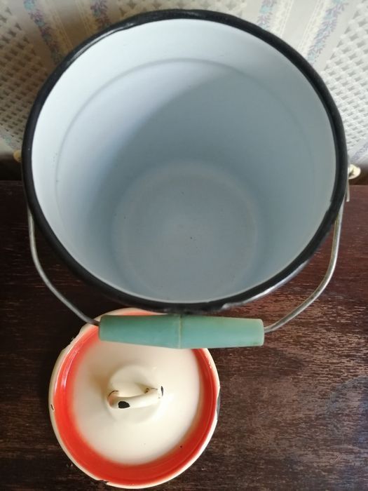 Советский бидон эмалированный 3л