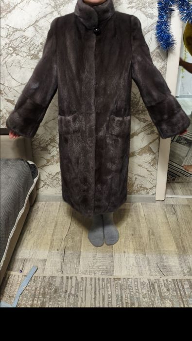 Женская норковая шуба