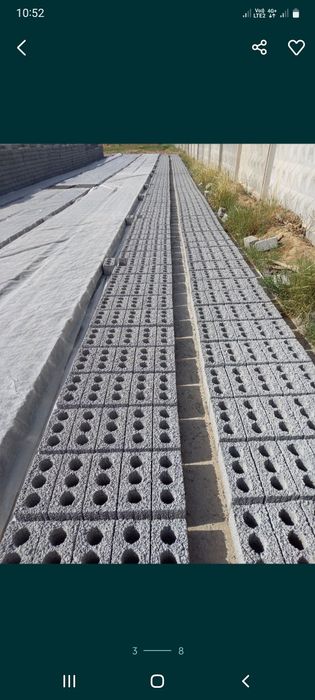 Шлакоблок строительный