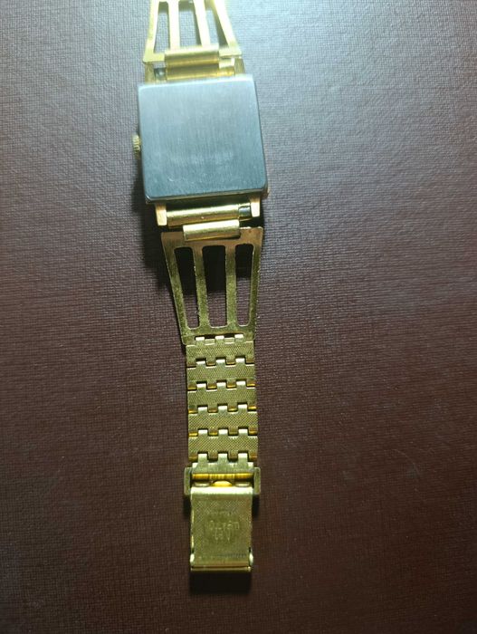 Позолоченные  часы луч ссср