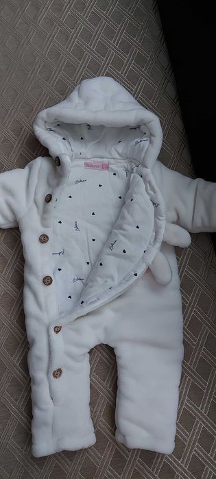 Бебешки зимен гащеризон 0-3 месеца