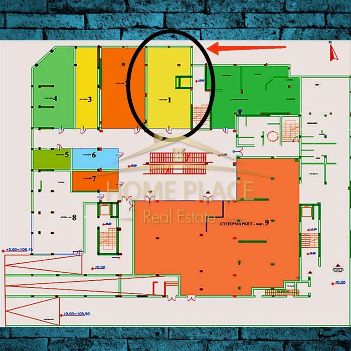 Продава се Магазин в Варна, Възраждане 1 - 115 кв.м за 714 €/кв.м - Снимка #2