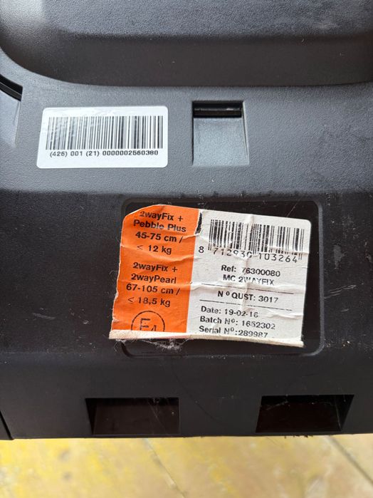 Baza isofix 2Wayfix și scoica gratis