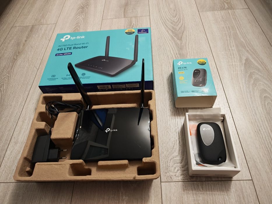 Routere mobile 4G wireless Huawei si D-link. Merg si cu DIGI