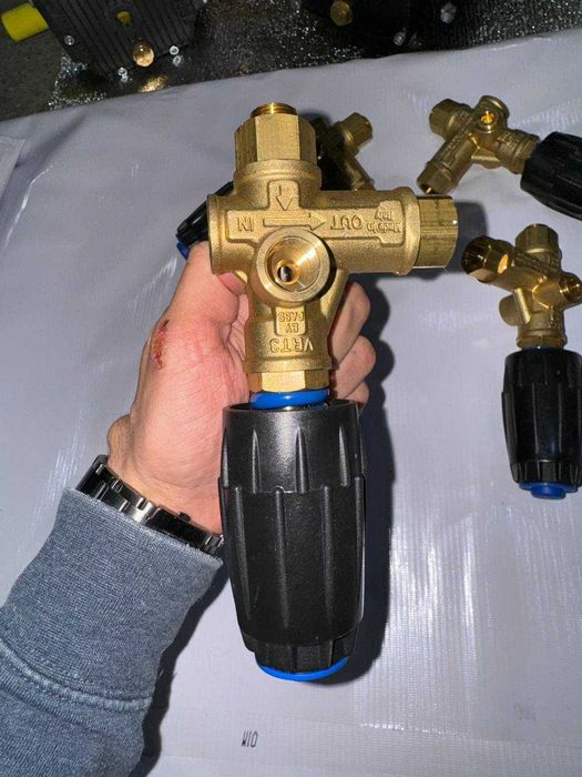 Регулятор давления PA-3/8 и VBT для AR Hawk для моек+самомоек Блеск