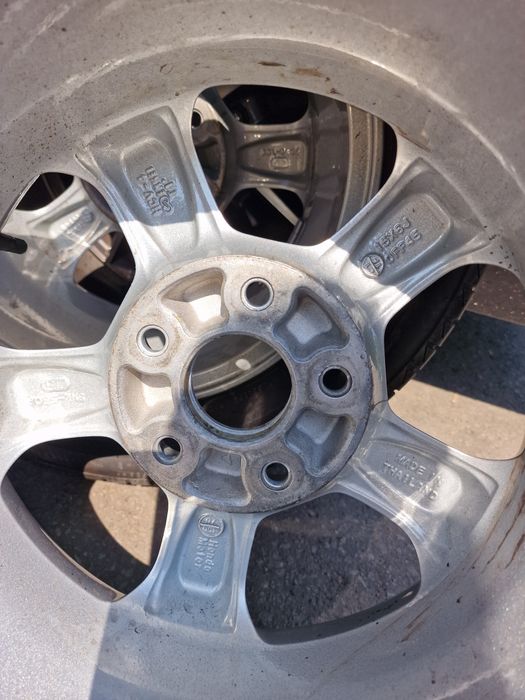 Jante aliaj originale Honda 15" plus anvelope vară Bridgestone Turanza T005 195/65 R15 91H