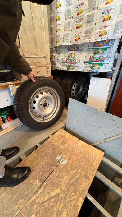 Проодается колеса в сборе