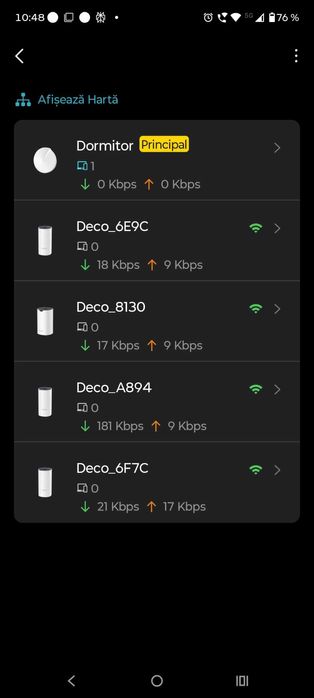 Sistem Mesh TPlink Deco M4R (5-pack) Dual-Band Gigabit AC1200