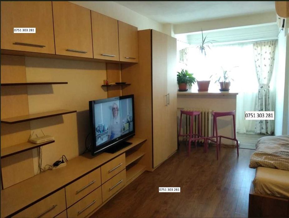 Inchiriez garsoniera curata , mobilata modern , bloc anvelopat in 2025 , proprietar.