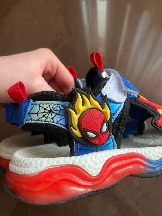 Спайдърмен сандали за момче