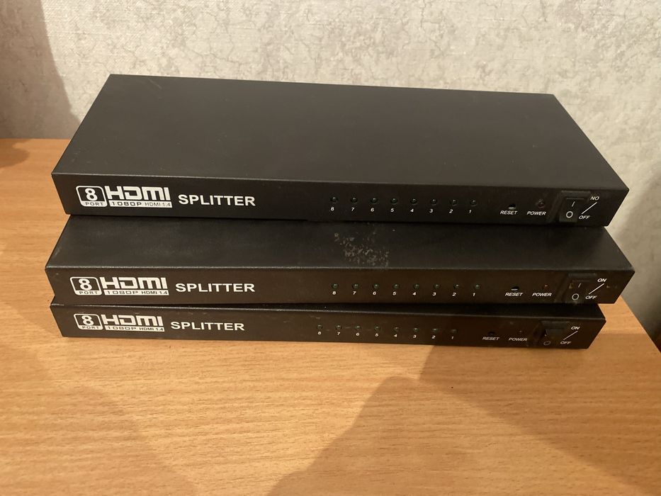 Сплиттеры hdmi 8 портов