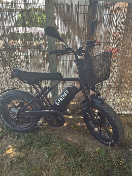 Електрически велосипед E-Father Fat Bike – пробег до 50 км