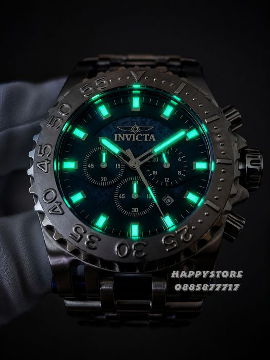 INVICTA Raptor Silver 50 mm, Инвикта нов мъжки часовник