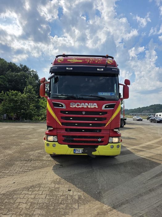 Camion forestier Scania R500