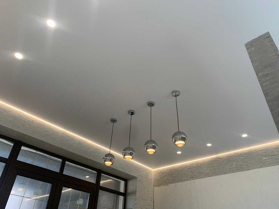 Натяжные потолки 1200тг кв.