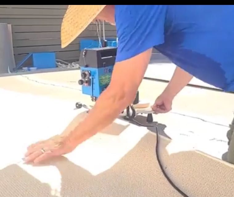 Оверлок ковров, установка ковродержателей, выезд на дом.