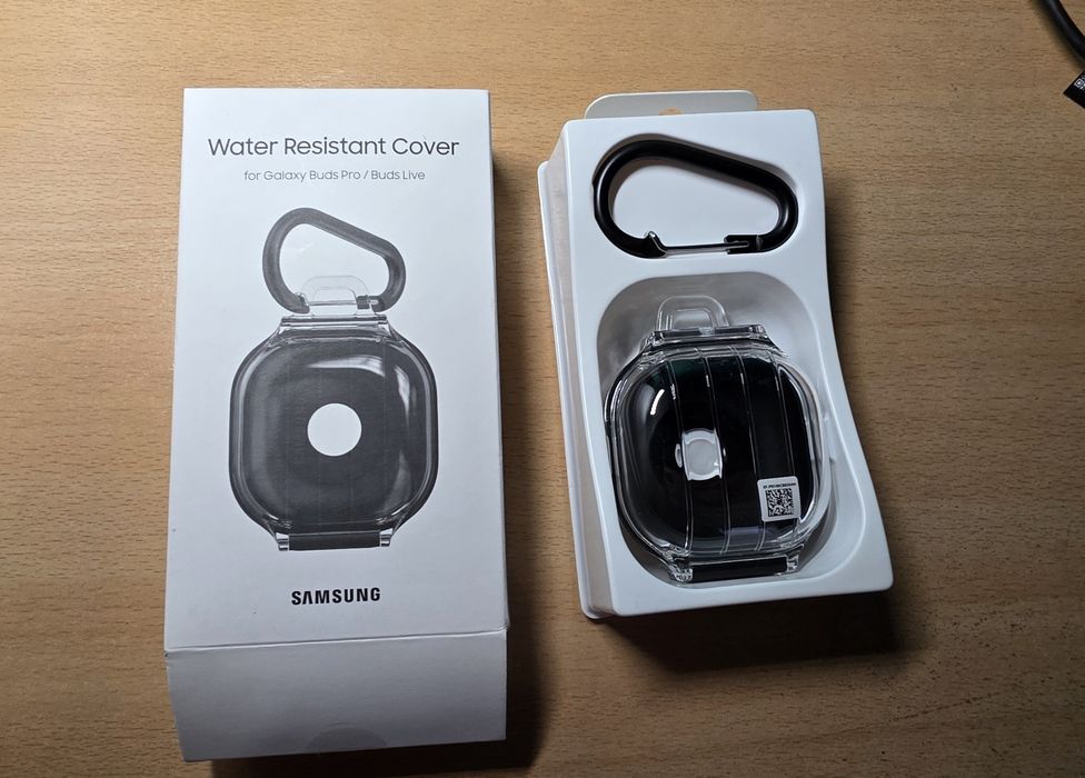 Husa de protectie Samsung pentru Buds Live / Pro,si pentru samsung galaxy buds 2 Water Resistant, Black nou