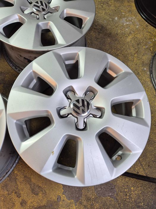 4 Jante Aliaj 5x112 16'' OEM VW Golf Passat Caddy Tiguan Sharan Touran