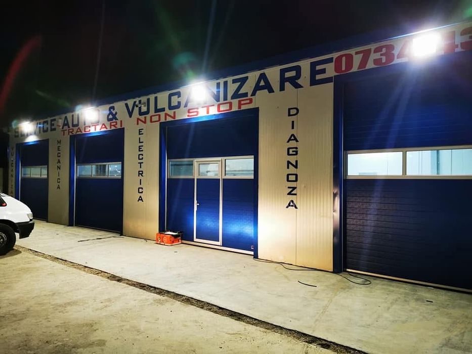 Service auto cu statie ITP si stand geometrie 3D de inchiriat