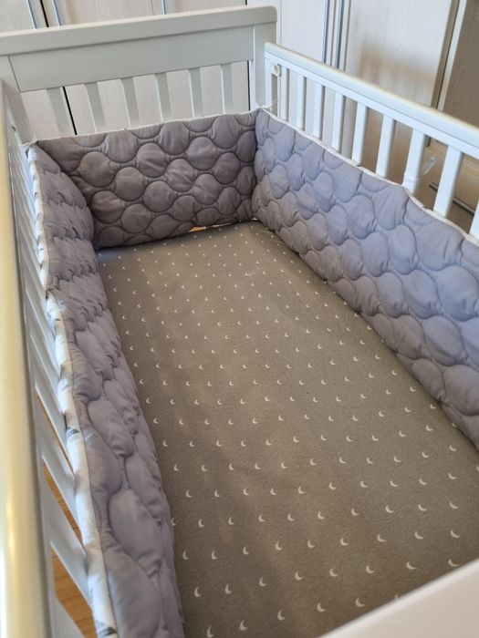 Treppy Pat co-sleep 120x60 cu laterala culisanta si roti Dreamy Plus 2