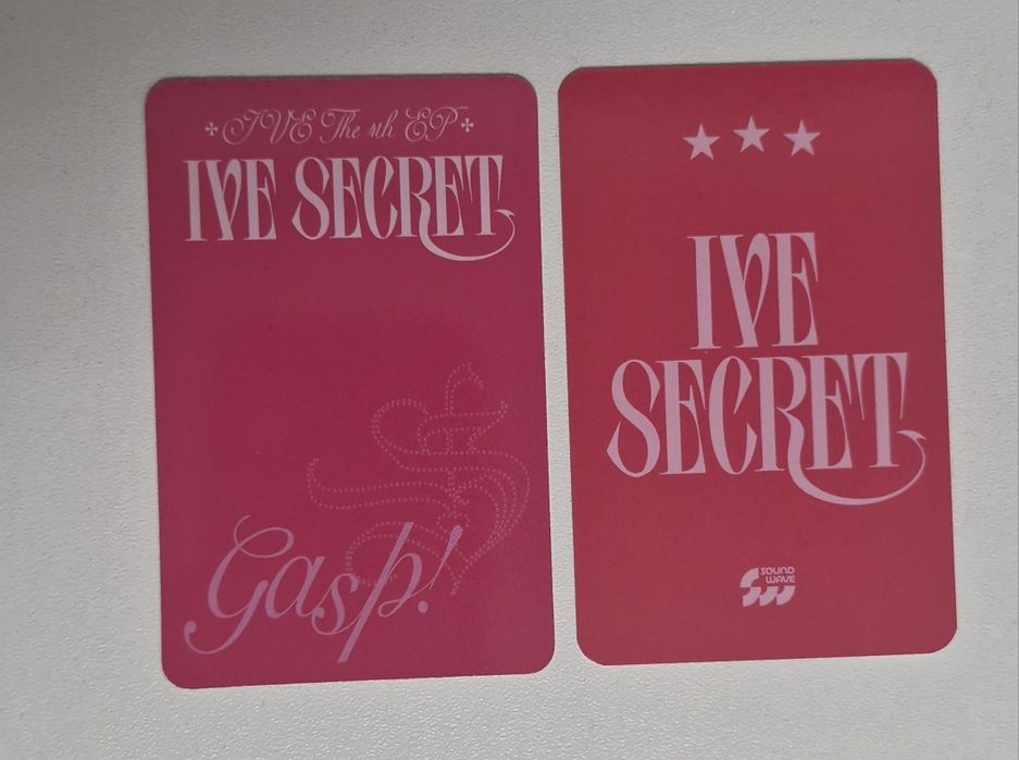 Album kpop IVE Secret - Gasp version