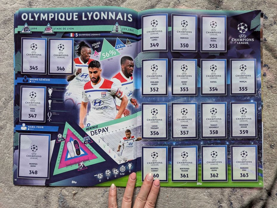 НОВ Албум за стикери Champions League 2018/2019