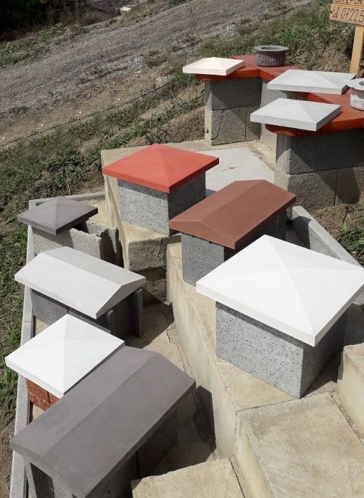 Stoc Nou! Capace pentru stalp gard / Coame gard din beton