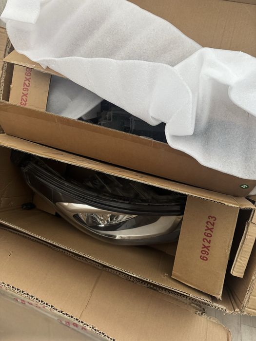 Фары на Hyundai accent