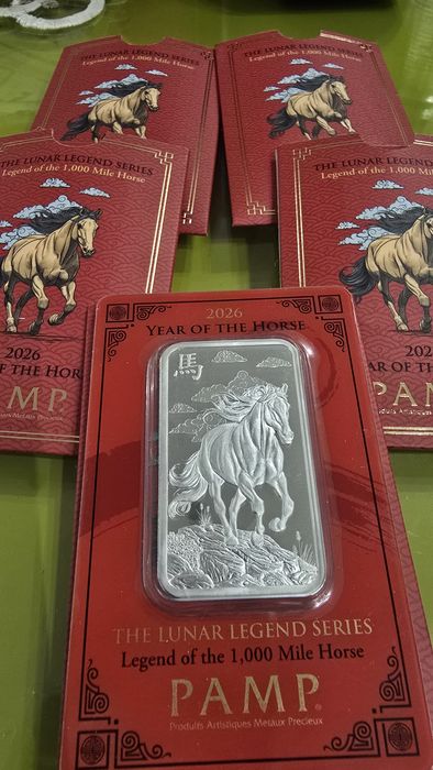 PAMP Сребърно Кюлче "Година на Коня" 2026