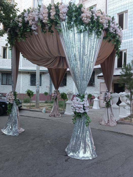 Оформление Торжеств в Ташкенте Оформление Свадеб Цветы на скидках