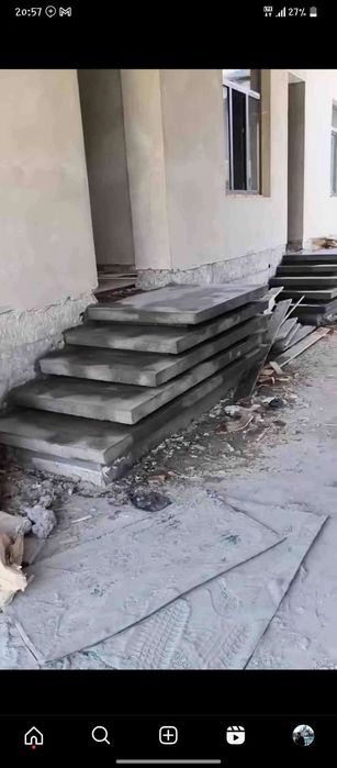 Зина  barcha turdagi beton zina quyamiz