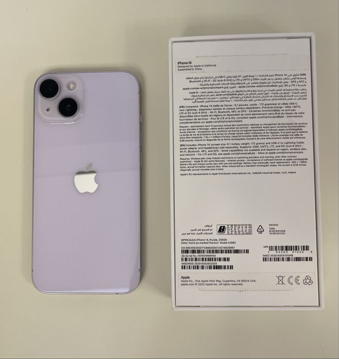 iPhone 14 256gb, Purple