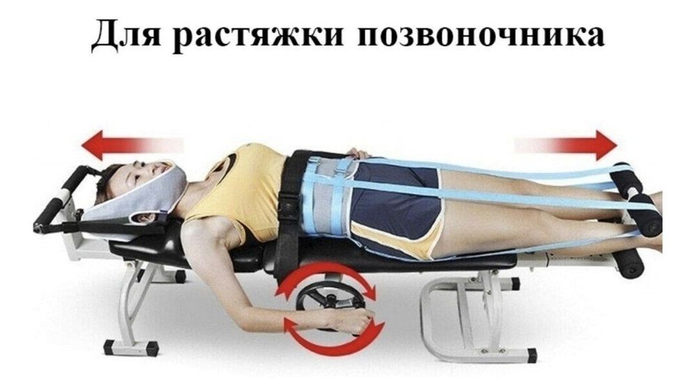 LUKOSPORT Горизонтальный Тракционный стол