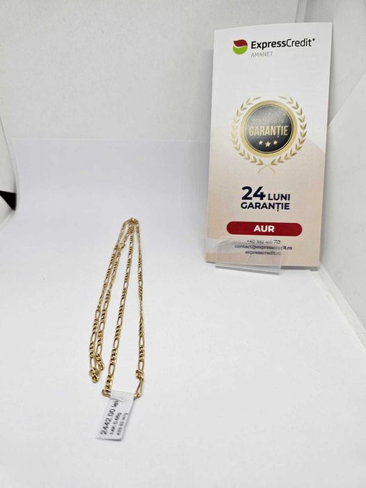Lant aur 14k 5.68g (33925/15 Gara1) Garantie 2 ani!