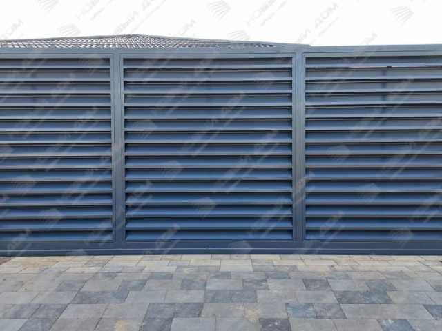 Забор жалюзи еврозабор