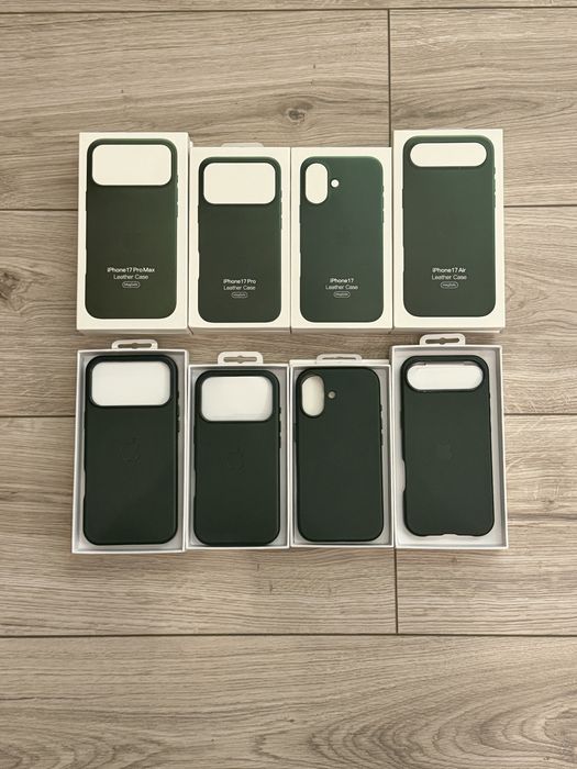 Husă iPhone 17/17Air/17Pro/17 ProMax din piele – MagSafe