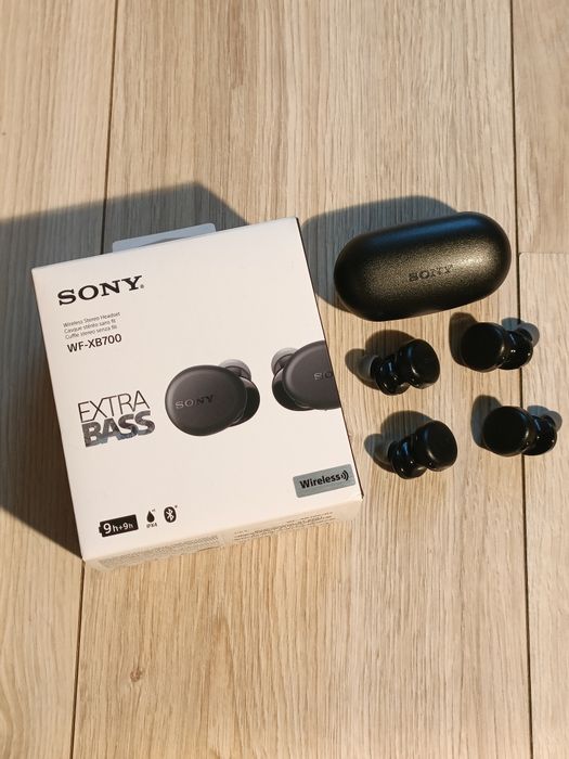 Căști Sony WF-XB700 x2 perechi x1 carcasă