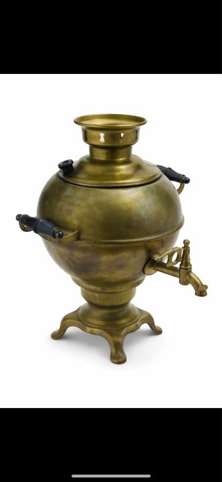 Самовар латунный (классический)