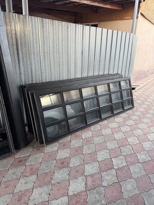 Деревянные витражные  окна