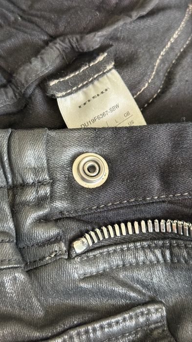 Rick Owens DRKSHDW - Aircut Joggers - waxed denim - L