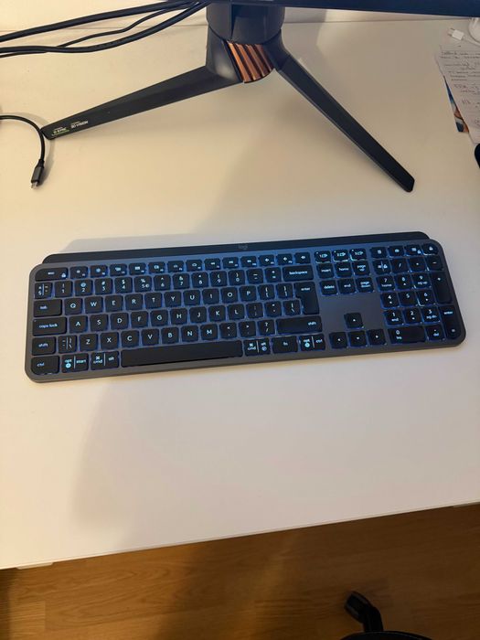 Безжична клавиатура Logitech MX Keys Graphite