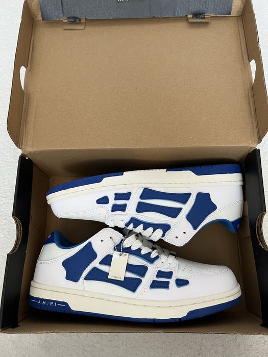 Amiri Skeleton Low Blue/ White