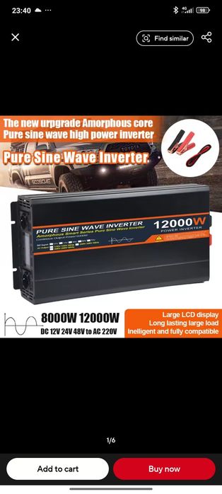invertor 12 Kw 24v 220 sinusoidal