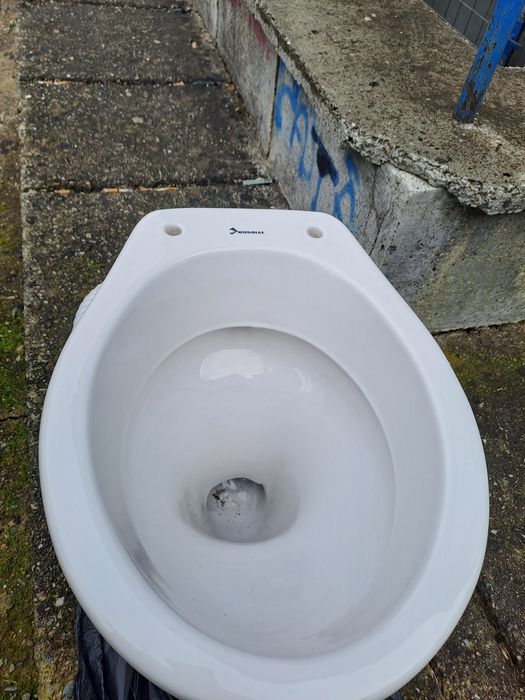 Vas WC Mondial Basic 4031 90 (92), alb, evacuare orizontala, montaj pe