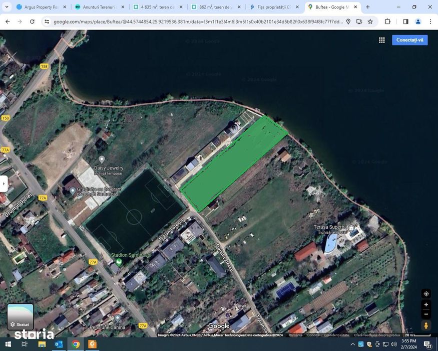 Buftea-deschidere la  lacul Buftea